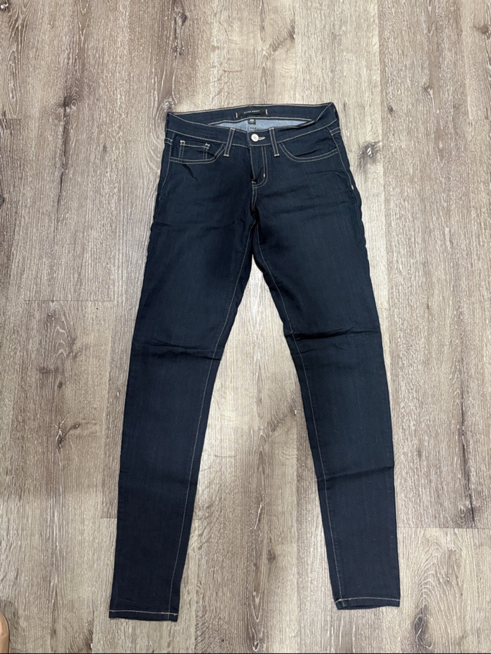 Flying Monkey Women's Skinny Jeans in Dark Indigo